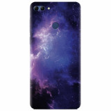 Husa silicon pentru Huawei Y9 2018, Purple Space Nebula