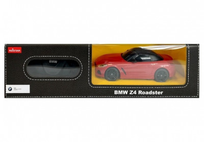 MASINA CU TELECOMANDA BMW Z4 ROADSTER ROSU SCARA 1 LA 18 SuperHeroes ToysZone foto