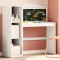 vidaXL Birou cu tablă de scris Alb 120 x 45 x 118.5 cm Lemn compozit 42003032
