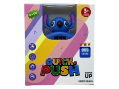 Joc Pop It Stitch model 1, Flippy, consola, joc interactiv, antistres, cu baterii foto
