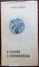 NICHITA STANESCU: O VIZIUNE A SENTIMENTELOR,1964/versiunea cartonata/tiraj 575ex foto