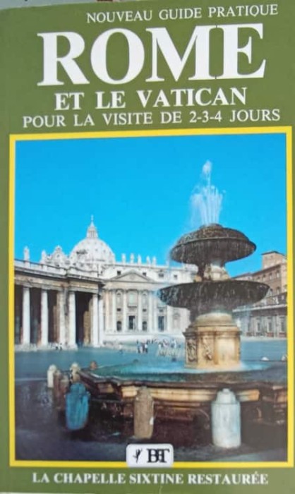 ROME ET LE VATICAN POUR LA VISITE DE 2-3-4 JOURS (HARTA INCLUSA)-VITTORIO SERRA