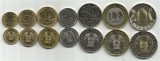 KAZAHSTAN █ SET COMPLET DE MONEDE █ 1+5+10+20+50+100+200 Tenge █ 2019-2021 █ UNC █ PESTE_2000_MONEDE_AICI █, Asia