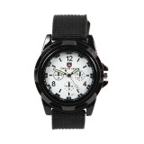 Cumpara ieftin CEAS SWISS GEMIUS ARMY ! GEN MILITAR ARMATA ! Negru + Alb, Analog, Inox, Sport