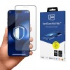 Folie de protectie Ecran Matte 3MK HardGlass Max pentru Apple iPhone 17 Pro Max, Sticla Securizata, Full Glue, Neagra