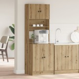 VidaXL Dulap de bucătărie din stejar artizanal 60x50x180 cm Lemn compus