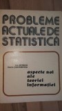 Probleme actuale de statistica- Ion Petrica, Vasile Stefanescu