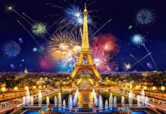 Puzzle Castorland - Glamour of the Night Paris 1000 piese foto