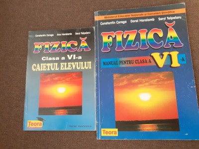 Constantin Corega - Fizica, manual pentru clasa a VI a +CAIETUL ELEVULUI foto