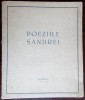 Sandra Vulcanescu Poezii 1942 Lena Constante Desene, Tiraj 200, Autograf, Editie Princeps, Nr. 196