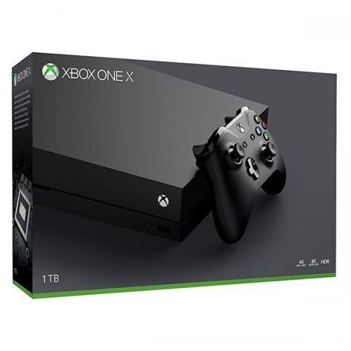 Consola MICROSOFT Xbox One X 1 TB negru Resigilata | arhiva Okazii.ro