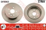 Disc frana LEXUS GS (GRS19, UZS19, URS19, GWS19) (2005 - 2011) TRW DF6063
