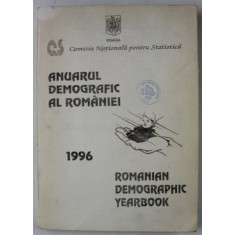 ANUARUL DEMOGRAFIC AL ROMANIEI , ROMANIAN DEMOGRAPHIC YEARBOOK , TEXT IN ROMANA SI ENGLEZA , 1996