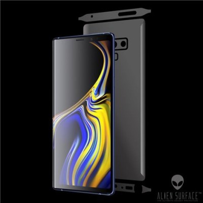 Folie Alien Surface HD, Samsung GALAXY NOTE 9, spate, laterale + Alien Fiber Cadou foto