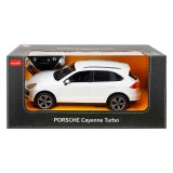 Cumpara ieftin MASINA CU TELECOMANDA PORSCHE CAYENNE TURBO ALB CU SCARA 1 LA 14