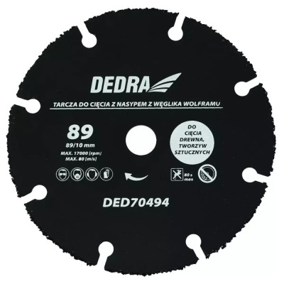 Disc universal 89x10mm pentru ded7049 foto