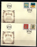 ROMANIA 2008 - INSEMNE HERALDICE ROMANESTI, FDC - LP 1816