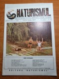 Revista naturismul 1990-anul 1,nr.1-yoga,profilaxie si terapie naturista