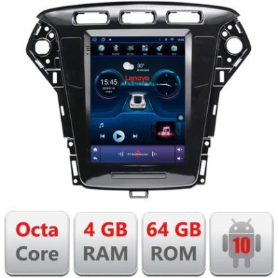 Navigatie Ford Mondeo 2010-2013 tip tesla radio gps internet 8 Core 4+64 360 4G carplay android auto kit-tesla-mondeo-10+ED CarStore Technology foto