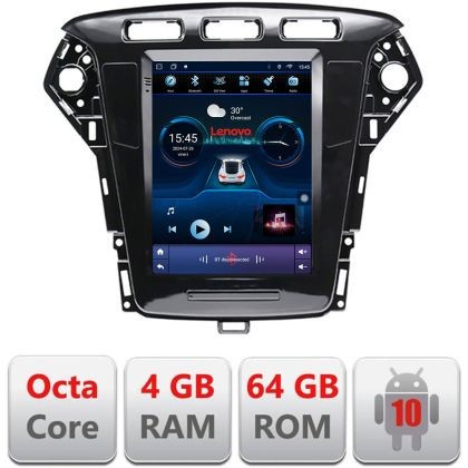 Navigatie Ford Mondeo 2010-2013 tip tesla radio gps internet 8 Core 4+64 360 4G carplay android auto kit-tesla-mondeo-10+ED CarStore Technology