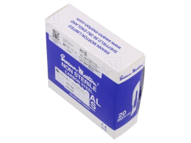 Lame SWANN-MORTON 420 SM 45x8,8x0,4mm, 100 buc.