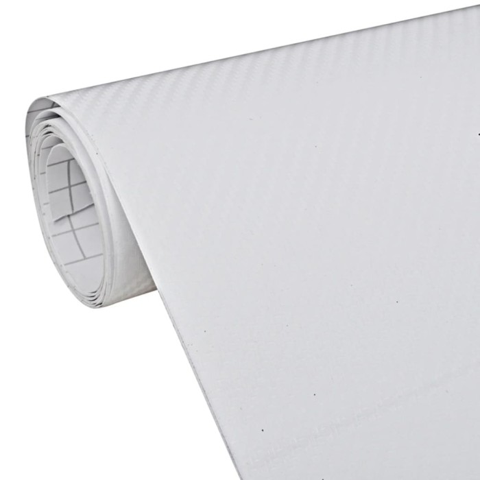 Gossi folii auto 3d, 2 buc., alb, 100x150 cm