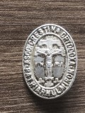 Insigna argint&bdquo;Asociatia crestina ortodoxa Patriarhul Miron&rdquo;