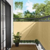 vidaXL Ecran de balcon Nisipiu 110 x 600 cm Material Oxford 42030575