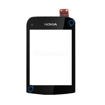 Nokia C2-06 Display Ecran tactil negru foto