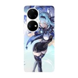 Husa compatibila cu Huawei P40 model Eula Lawrence Genshin Impact, Silicon, TPU, Viceversa