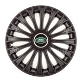 Set 4 Capace Roti, potrivite jantelor de R14, pentru Land Rover, model dino Negru