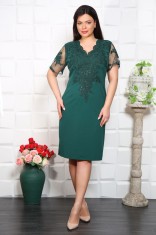 Rochie de Ocazie Silvi Verde - 62Marimea foto
