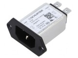 Conector de alimentare AC 4A 250VAC IEC 60320