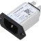 Conector de alimentare AC 4A 250VAC IEC 60320