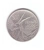 Moneda Africa Centrala 500 francs/franci 1976 C (Congo), stare buna, curata, Nichel