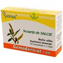 Gemoderivat Scoarta Salcie Hofigal 30mdz Cod: 2353 foto