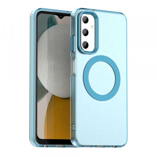 Husa MagSafe pentru Samsung Galaxy A05s A057, Techsuit, CandyCase, Albastra