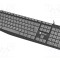 Tastatură NATEC USB A neagră și gri, slim, cu cablu 1,8m, US layout