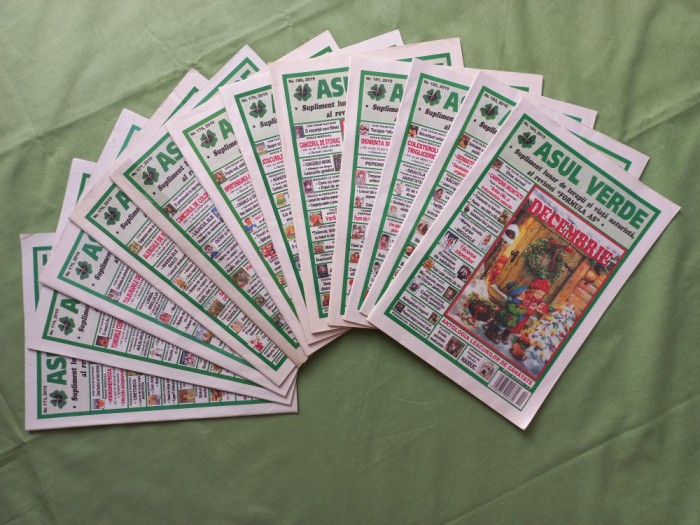 ASUL VERDE- 2019- SUPLIMENT DE TERAPII SI VIATA NATURISTA AL REVISTEI FORMULA AS