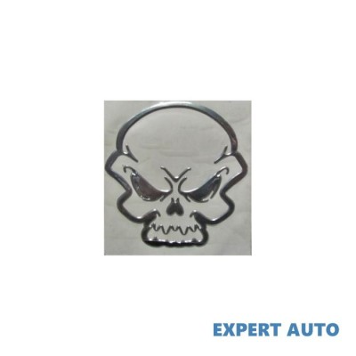 Abtibild craniu culoare crom cod:dz-34 Alta marca Alt model #7 foto