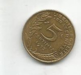 No(4) moneda- FRANTA - 5 CENTIMES -anul 1972