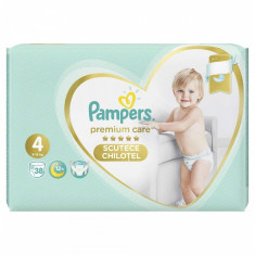 Scutece Pampers Premium Care Pants 4 Value Pack, 38 buc/pachet foto