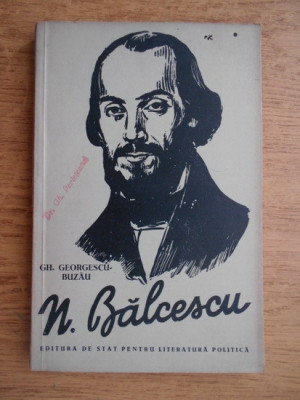 Gh. Georgescu Buzau - N. Balcescu (1956) foto