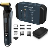 Aparat de tuns, conturat si ras Rowenta Forever Sharp Comfort TN6044E0, 5 piepteni detasabili, autonomie 120 min, incarcare rapida, wet &amp;amp; dry, hus