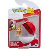 Figurina in bila Clip N Go Pokemon S2, Chimchar si Repeat Ball