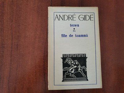 Tezeu.Din File de toamna de Andre Gide foto