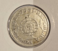 Angola, 20 Escudos, 1955, KM#74, Argint, colonie