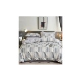 Cumpara ieftin Lenjerie de Pat Bumbac Finet, 6 Piese, Pat Dublu - GR-483