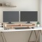 vidaXL Suport pentru monitor, 100x27x14 cm, lemn masiv de pin