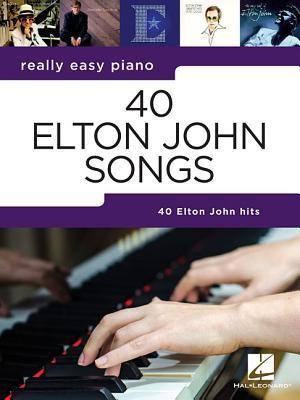 40 Elton John Songs: Really Easy Piano Series foto